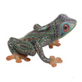 Handmade Vibrant Tree Frog 2.8 Inch Polymer Clay Sculpture Indonesia N A