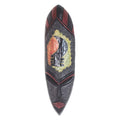 Handmade Vigilant One African Wood Mask Ghana