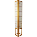 Handmade Windowpane Shoji Floor Lamp China