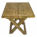 Handmade Wood Folding Table Picnic Time Ghana