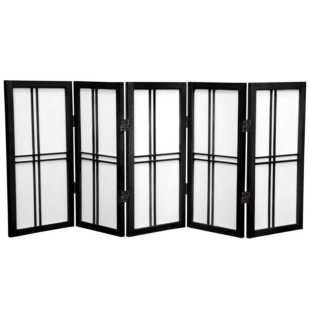 Handmade Wood And Rice Paper Double Cross Shoji Screen China