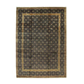 Handmade Wool Brown Transitional All Over Ningxia Rug 6 X 9
