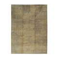 Handmade Wool Brown Transitional All Over Ningxia Rug 89 X 1110