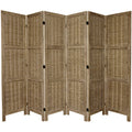 Handmade Woven Bamboo Matchstick 5.5 Foot Room Divider China