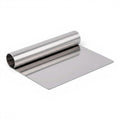 Handy Housewares Stainless Steel Pastry Dough Scraper Cutter