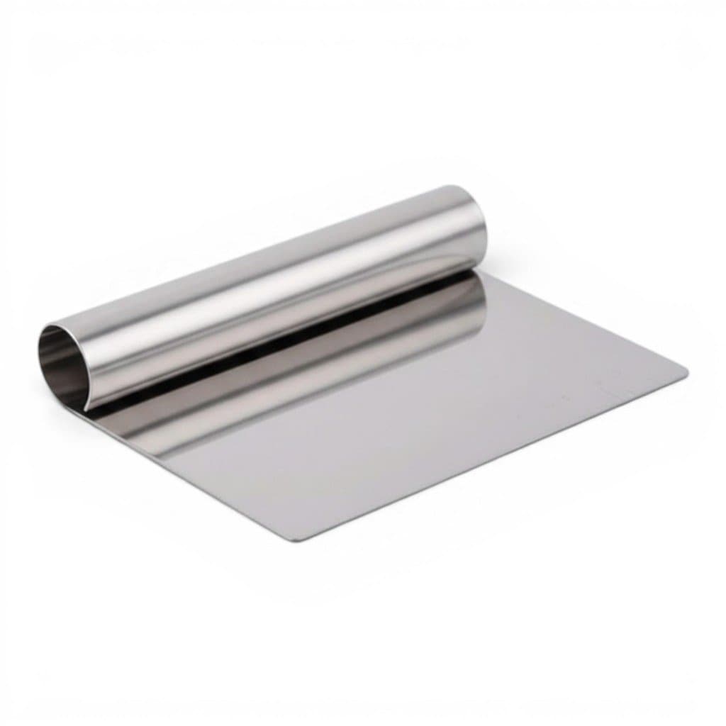 Handy Housewares Stainless Steel Pastry Dough Scraper Cutter