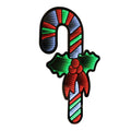 Hanging Candy Cane With Holly Ekkolight 35 H