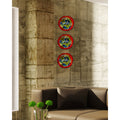 Hankley 9 Hand Blown Art Glass Wall Art Decor