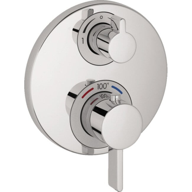Hansgrohe 15758 Ecostat Dual Function Thermostatic Valve Trim Only With Integrat
