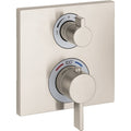 Hansgrohe 15714 Ecostat Dual Function Thermostatic Valve Trim Only With Integrat