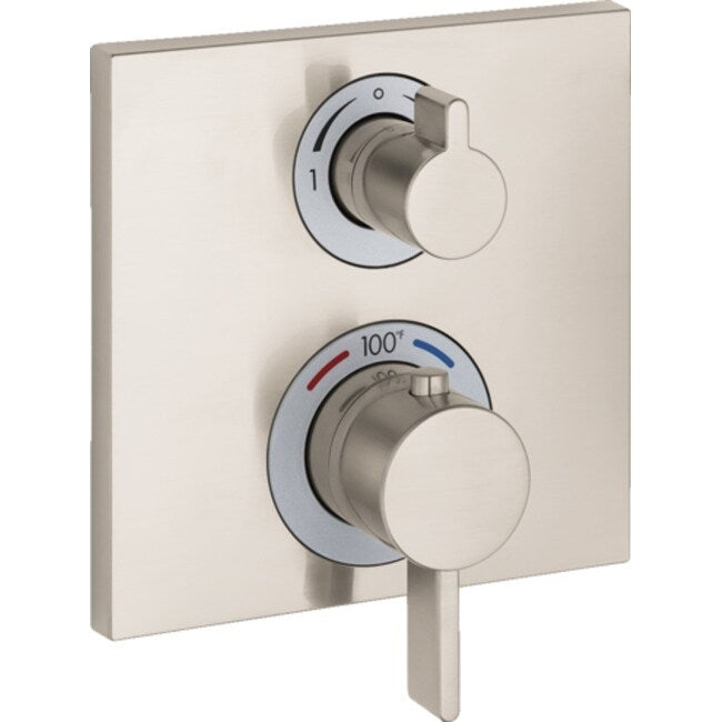 Hansgrohe 15714 Ecostat Dual Function Thermostatic Valve Trim Only With Integrat