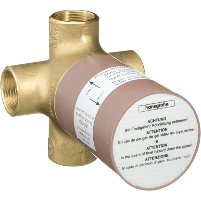 Hansgrohe 15936 Quattro Green 3 Way Diverter Valve With No Shared Function N A