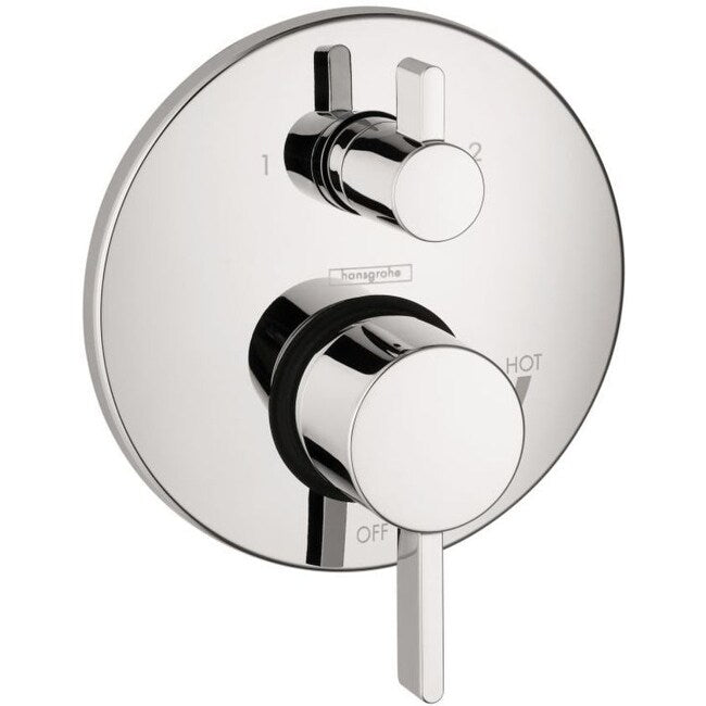 Hansgrohe 4447 S Pressure Balanced Valve Trim With Integrated Diverter Less Valve