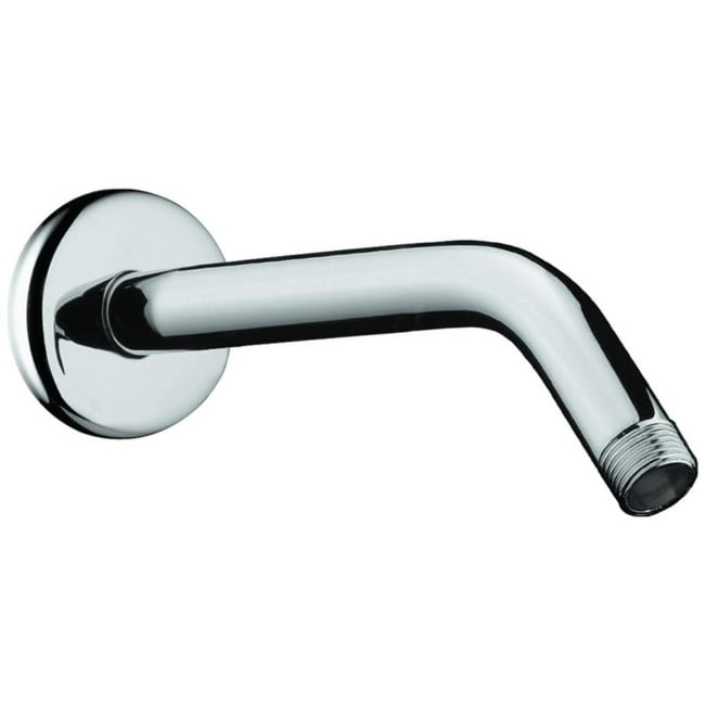 Hansgrohe 4186 Standard 9In Shower Arm With Escutcheon Plate And 1 2In Male Inlet