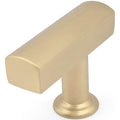 Hapny Home M30 Mod 1 3 4 Long Solid Metal Luxe Modern Offset T Bar