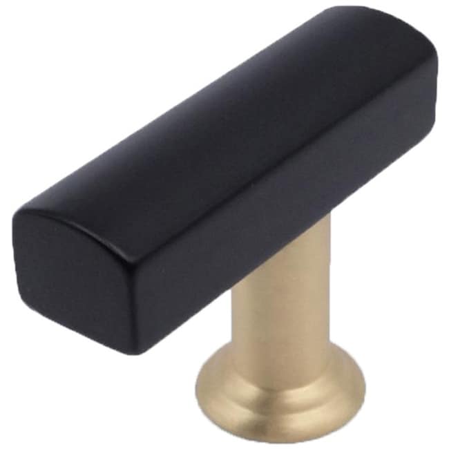 Hapny Home M30 Split Mod 1 3 4 Long Solid Metal Luxury Offset T Bar
