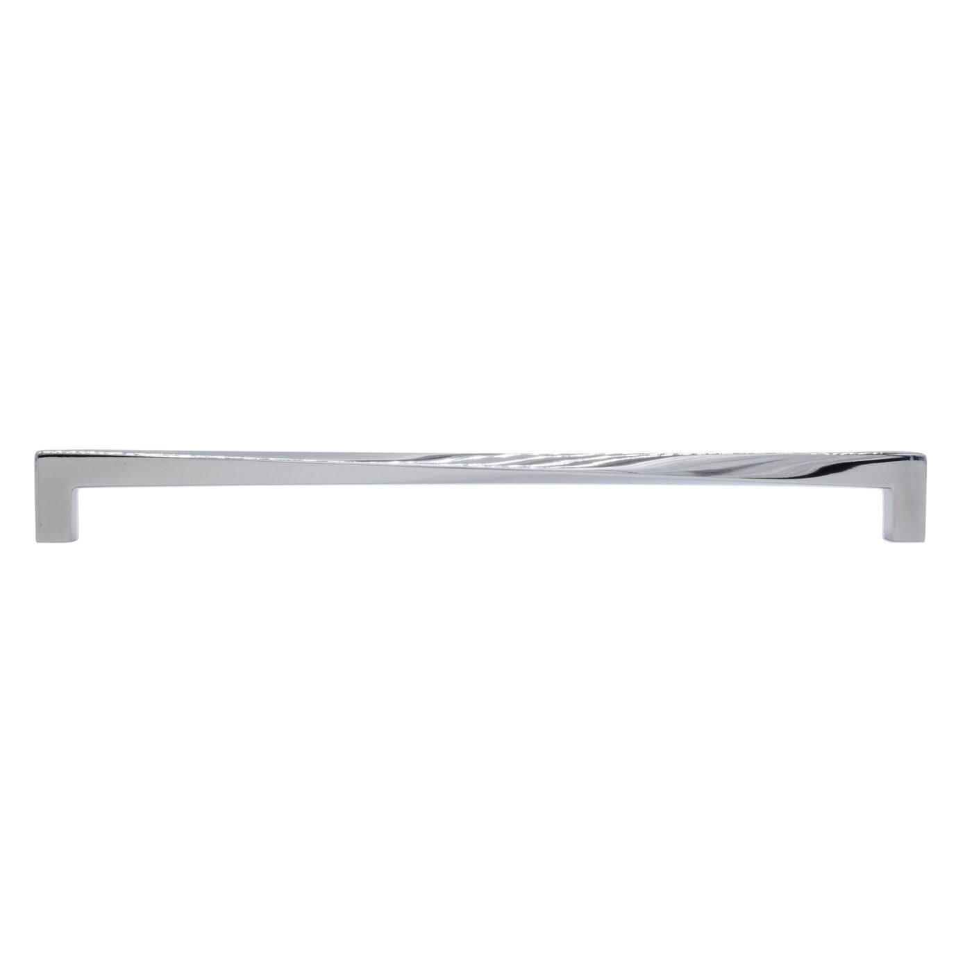 Hapny Home Tw547 Twist 12 Center To Center Solid Metal Twisted Square