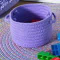 Happy Feet 10 X 14 Basket By Rhody Rug