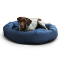Happy Hounds Max Navy Rectangle Indoor Outdoor Bumper Dog Bed