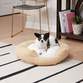 Happy Hounds Moxy Beige Donut Dog Bed