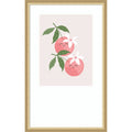 Happy Fruit By Mathieu Jeuf Wood Framed Wall Art Print