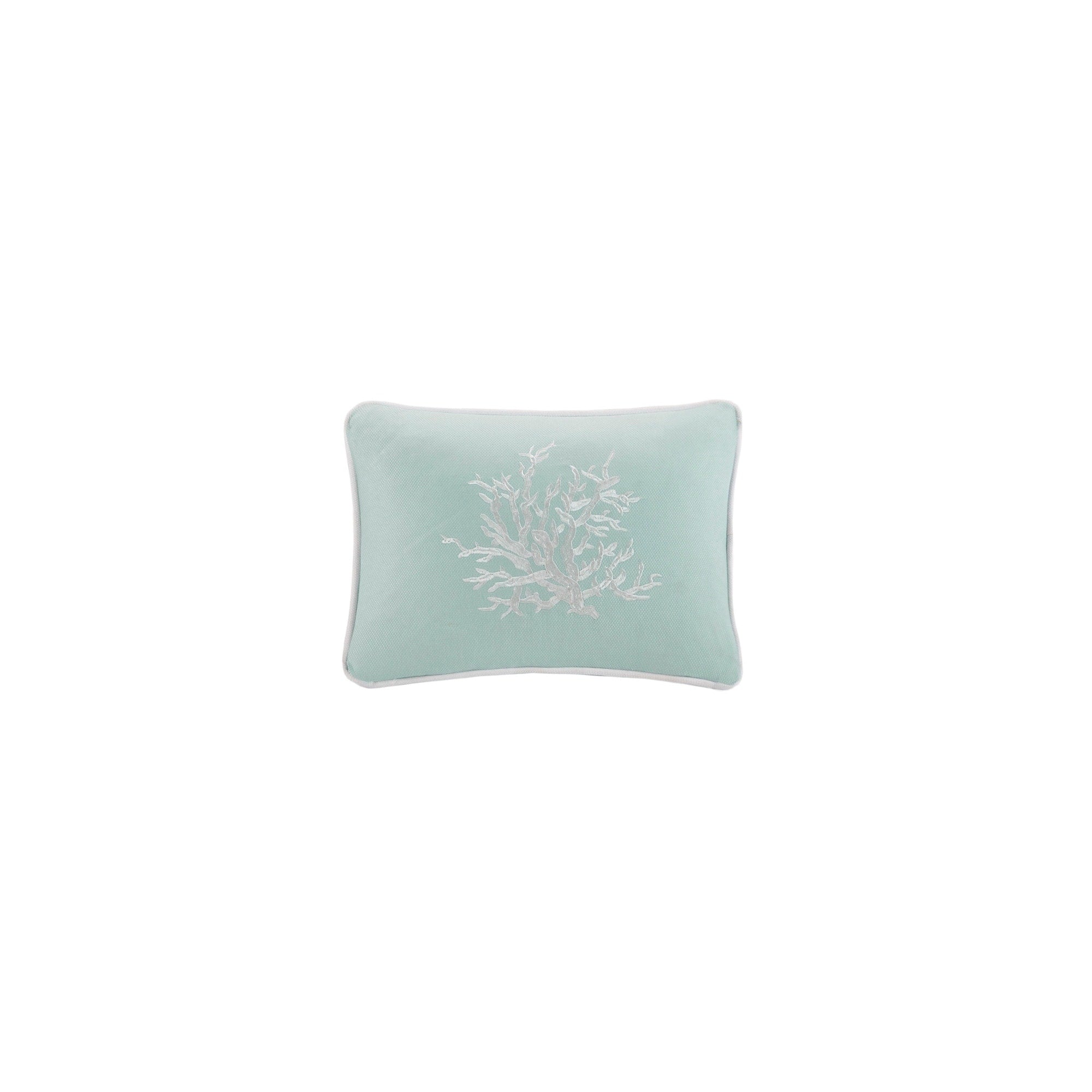 Harbor House Coastline Aqua Oblong Pillow