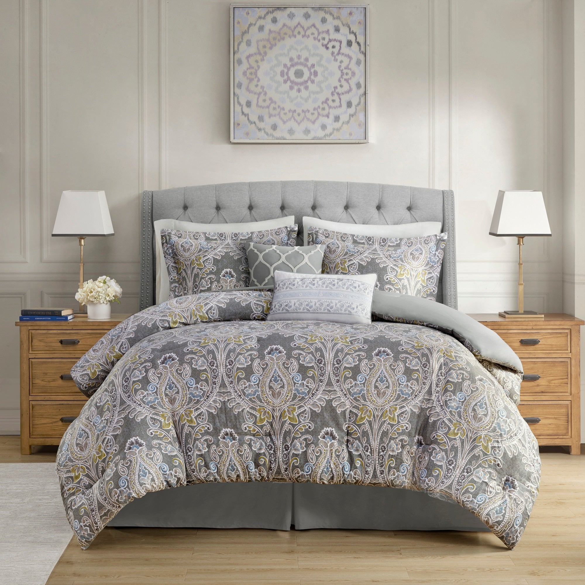 Harbor House Hallie 6 Piece Cotton Comforter Set
