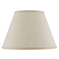 Hardback Tan Iron Burlap Shade
