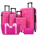 Hardshell Luggage Sets 4 Pcs Bag Spinner Suitcase With Tsa Lock Lightweight 16In 20In 24In 28In Luggages