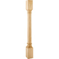 Hardware Resources Corner Post With Square Styling 35 1 2 H X 3 1 2 D