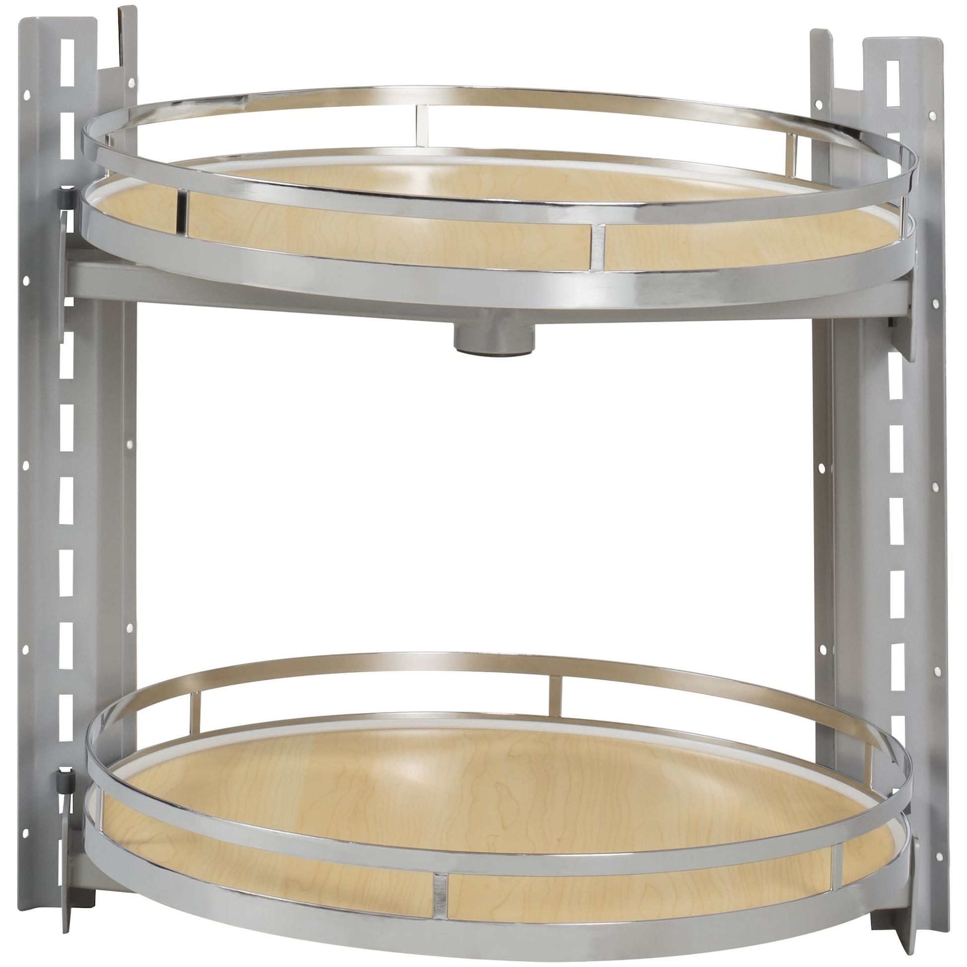 Hardware Resources Lsrnp18 Cornermax 18 Wide Full Circle Wood 2 Tier