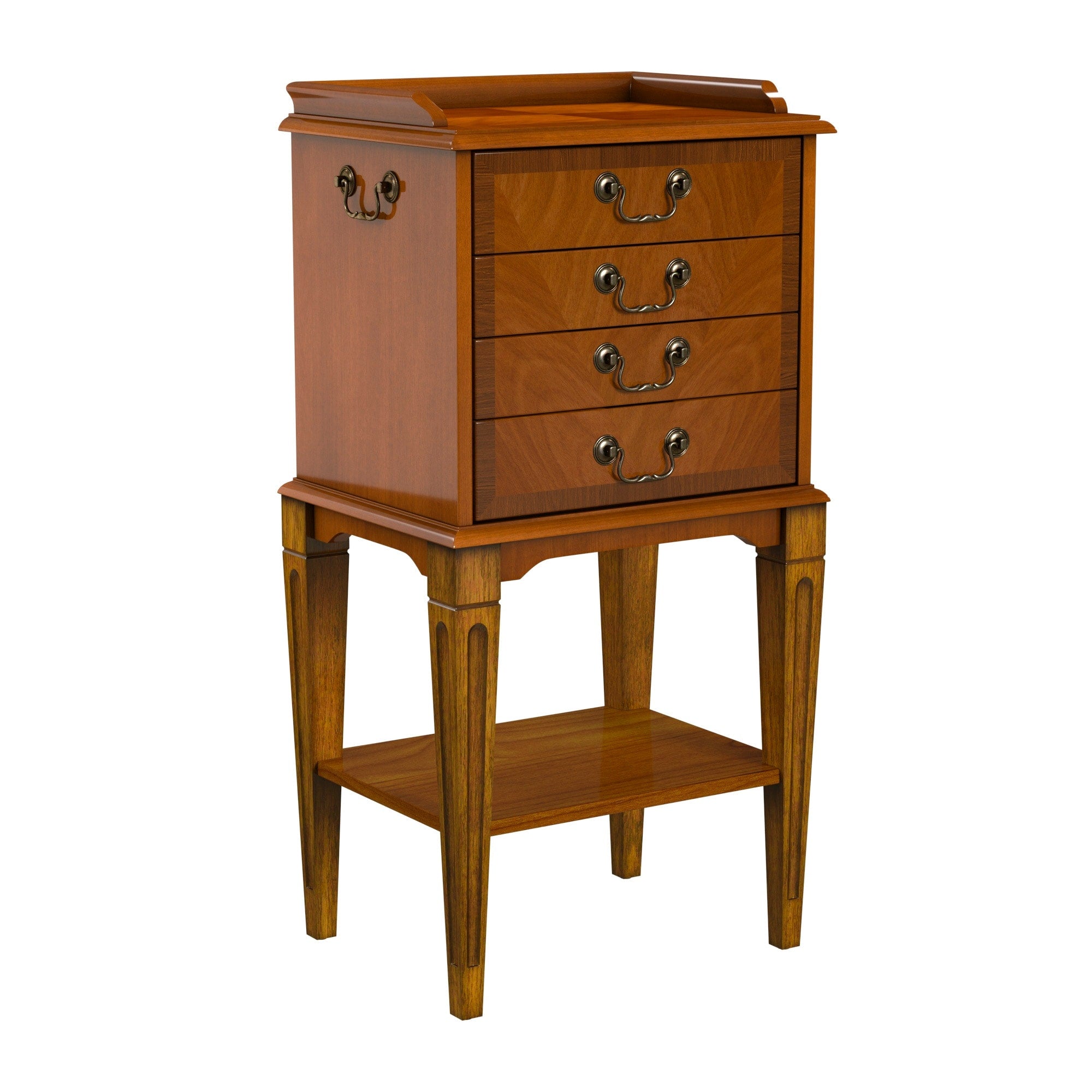 Butler Hardwick Plantation Cherry Silver Chest