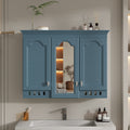 Harlow Modern Wall Mounted Hd Mirror Cabinet With Adjustable Shelves Soft Closing Hinges And Concealed Storage By Gdfstudio