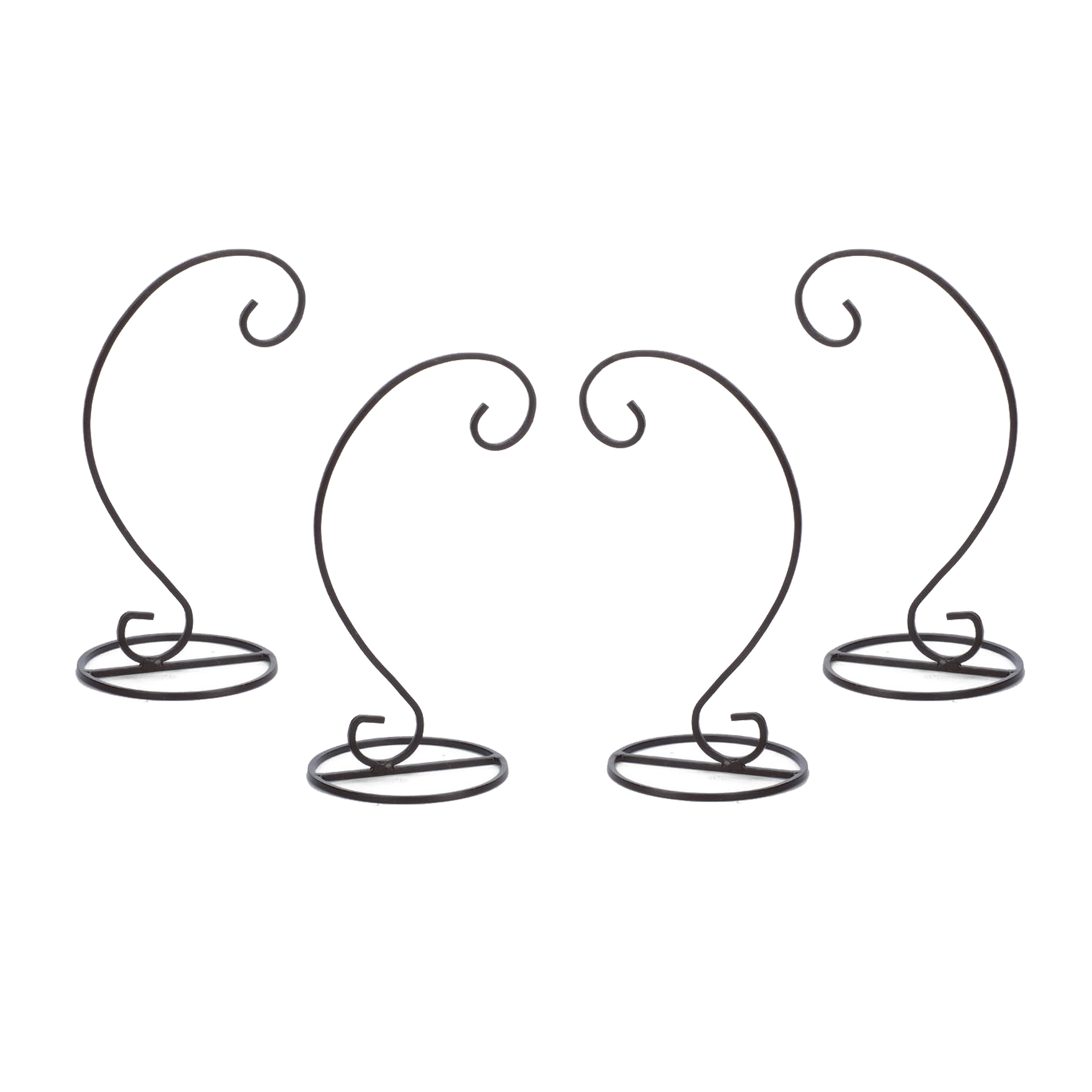 Harp Ornament Stand Set Of 4
