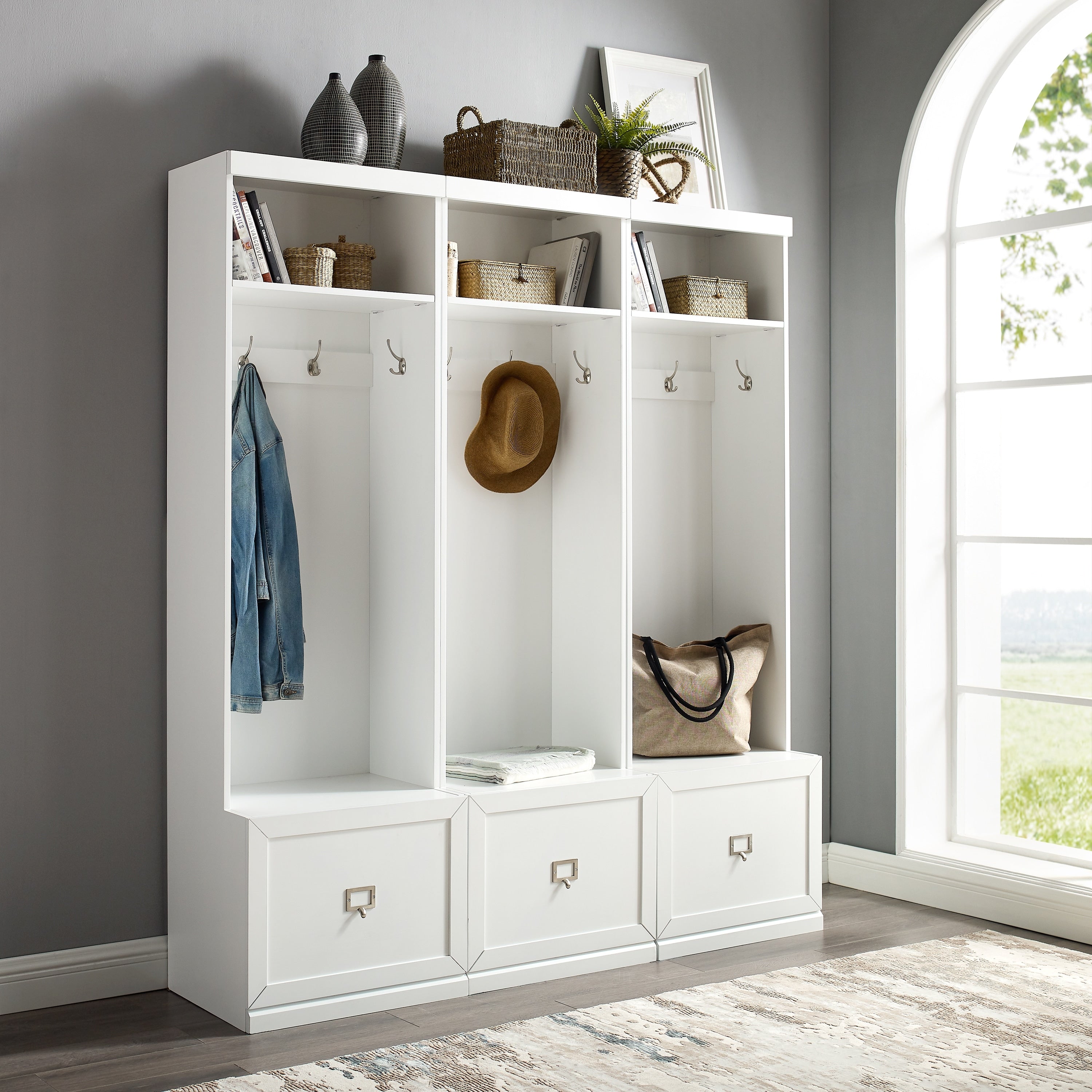 Harper 3Pc Entryway Set 66 W X 16.38 D X 74 H