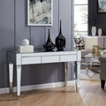 Harper Blvd Dakota Silver Mirrored Desk