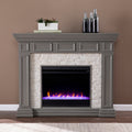 Harper Blvd Derlaro Color Changing Fireplace W Faux Stone