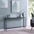 Strick Bolton Veda Grey Mirrored Top Console Table