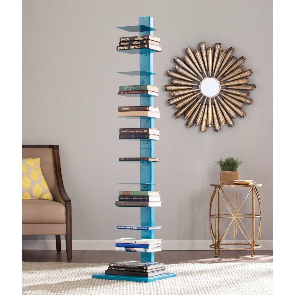 Porch Den Denargo Blue Spine Tower Shelf