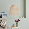 The Curated Nomad Westlake Rattan Pendant Lamp