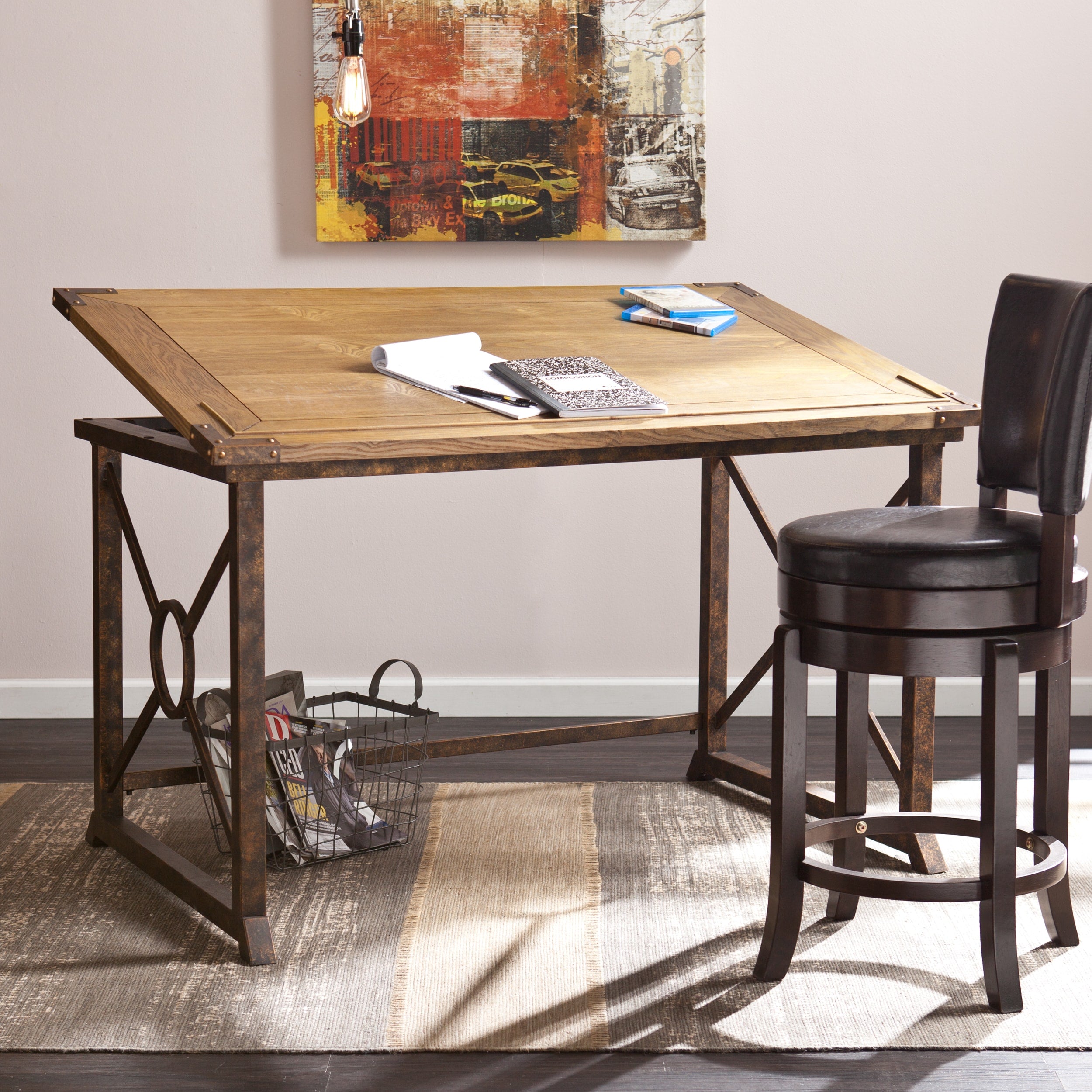 Harper Blvd Kaden Tilt Top Drafting Desk