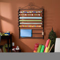 Harper Blvd Leal Black Wrapping Paper Craft Storage Rack
