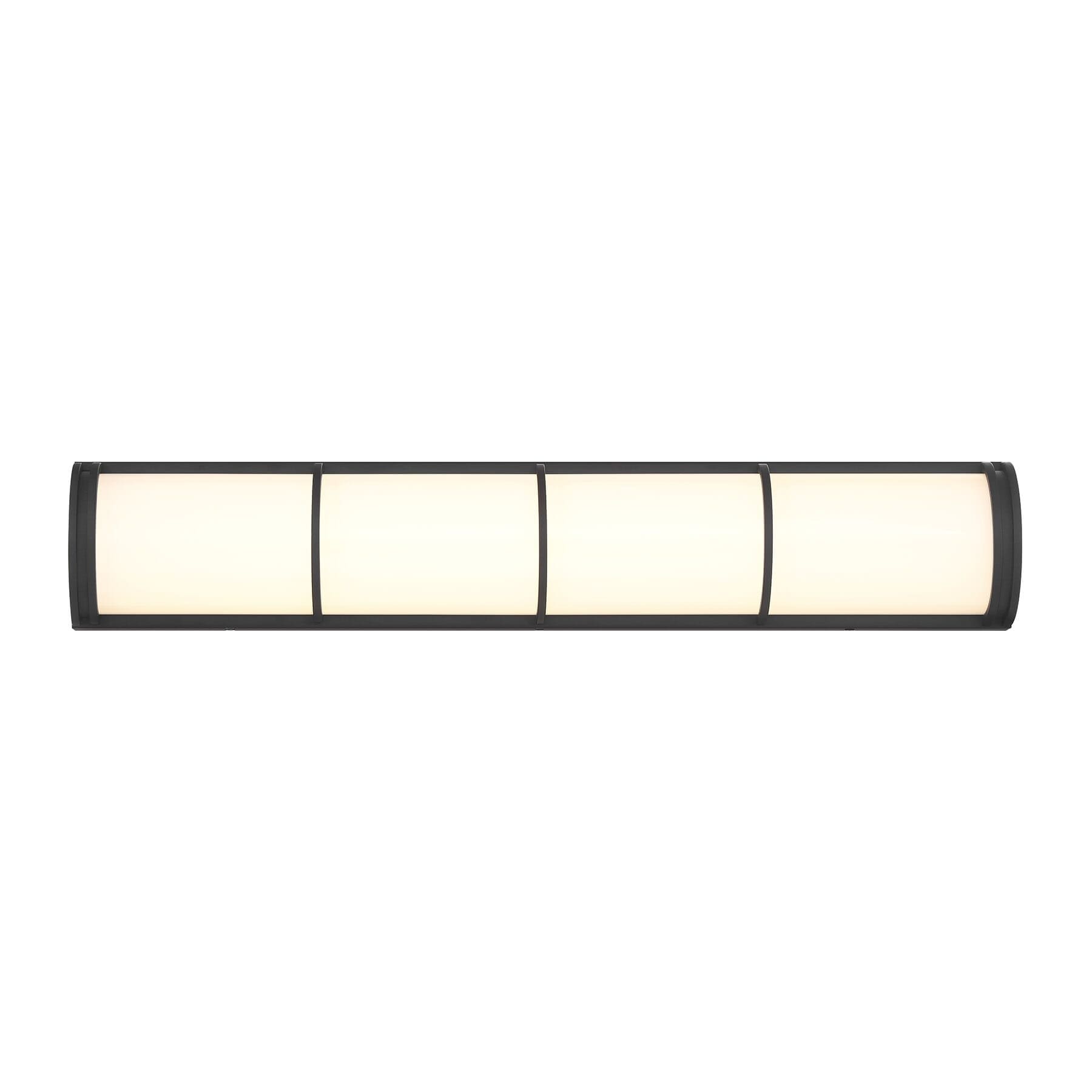 Harper Led Bathroom Vanity Light In Matte Black