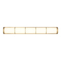 Harper Led Bathroom Vanity Light In Warm Brass