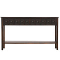Harper Bright Designs Rustic 4 Drawers Long Entryway Console Table