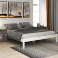 Harper Bright Designs Wood Platform Bed With Headboard