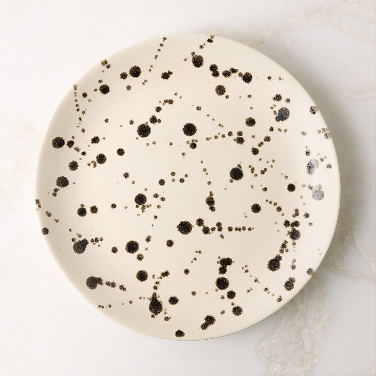 Harper Black and White Splatter Serving Bowl