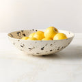 Harper Black and White Splatter Dinner Plates Set of 6