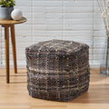 Christopher Knight Home Harris Multcolor Fabric Pouf