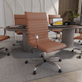 Leisuremod Harris High Back Executive Leatherette Office Chair